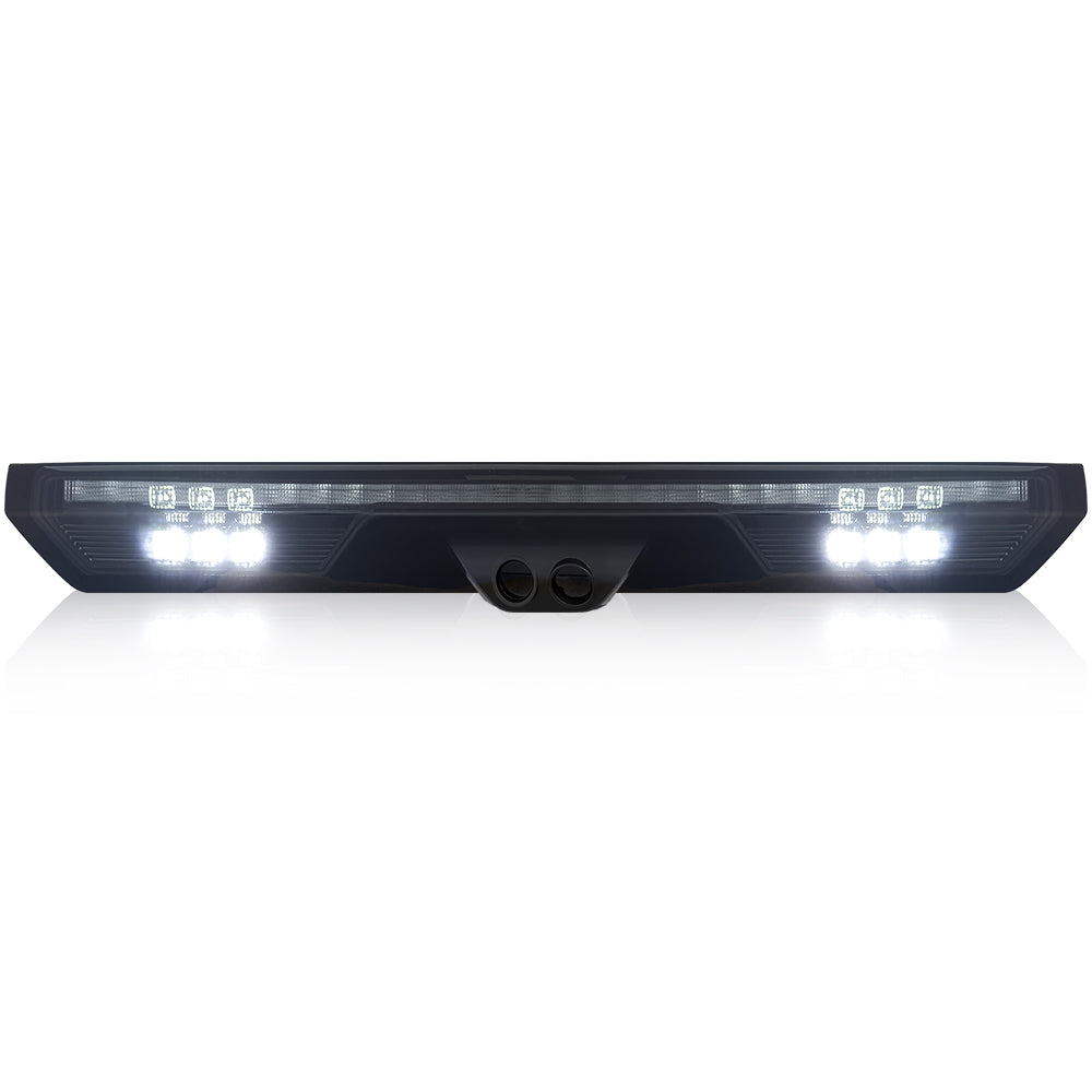 GMC & Chevy 19-24 Sierra & Silverado 1500 (4rd GEN) & 20-24 2500/3500 - ULTRA HIGH POWER Red LED 3rd Brake Light Kit w/ ULTRA HIGH POWER CREE XML White LED Cargo Lights (Replaces LED 3rd Brake Light with Cargo Bed Camera - ATTN: ONLY FITS Models which include 2 Cargo Bed Cameras in OEM 3rd Brake Light) - Smoked Lens - Image 4