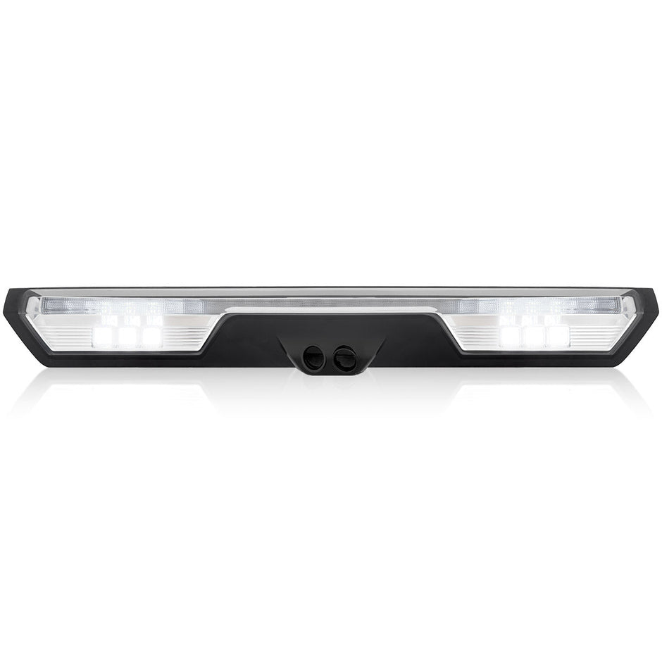 GMC & Chevy 19-24 Sierra & Silverado 1500 (4rd GEN) & 20-24 2500/3500 - ULTRA HIGH POWER Red LED 3rd Brake Light Kit w/ ULTRA HIGH POWER CREE XML White LED Cargo Lights (Replaces LED 3rd Brake Light with Cargo Bed Camera - ATTN: ONLY FITS Models which include 2 Cargo Bed Cameras in OEM 3rd Brake Light) - Clear Lens - Image 3