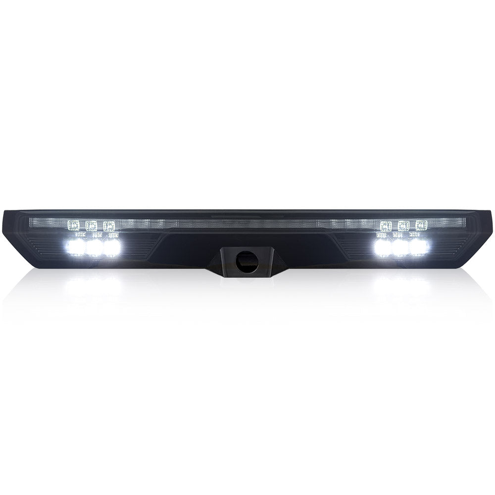 GMC & Chevy 19-24 Sierra & Silverado 1500 (4rd GEN) & 20-24 2500/3500 - ULTRA HIGH POWER Red LED 3rd Brake Light Kit w/ ULTRA HIGH POWER CREE XML White LED Cargo Lights (Replaces LED 3rd Brake Light with Cargo Bed Camera - ATTN: ONLY FITS Models which include Cargo Bed Camera in OEM 3rd Brake Light) - Smoked Lens - Image 4