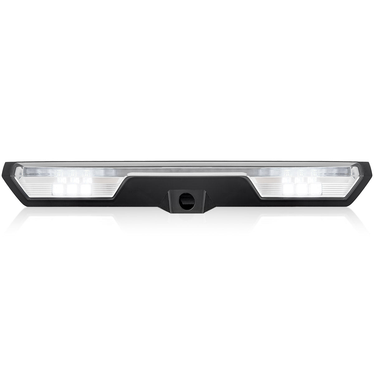 GMC & Chevy 19-24 Sierra & Silverado 1500 (4rd GEN) & 20-24 2500/3500 - ULTRA HIGH POWER Red LED 3rd Brake Light Kit w/ ULTRA HIGH POWER CREE XML White LED Cargo Lights (Replaces LED 3rd Brake Light with Cargo Bed Camera - ATTN: ONLY FITS Models which include Cargo Bed Camera in OEM 3rd Brake Light) - Clear Lens - Image 3
