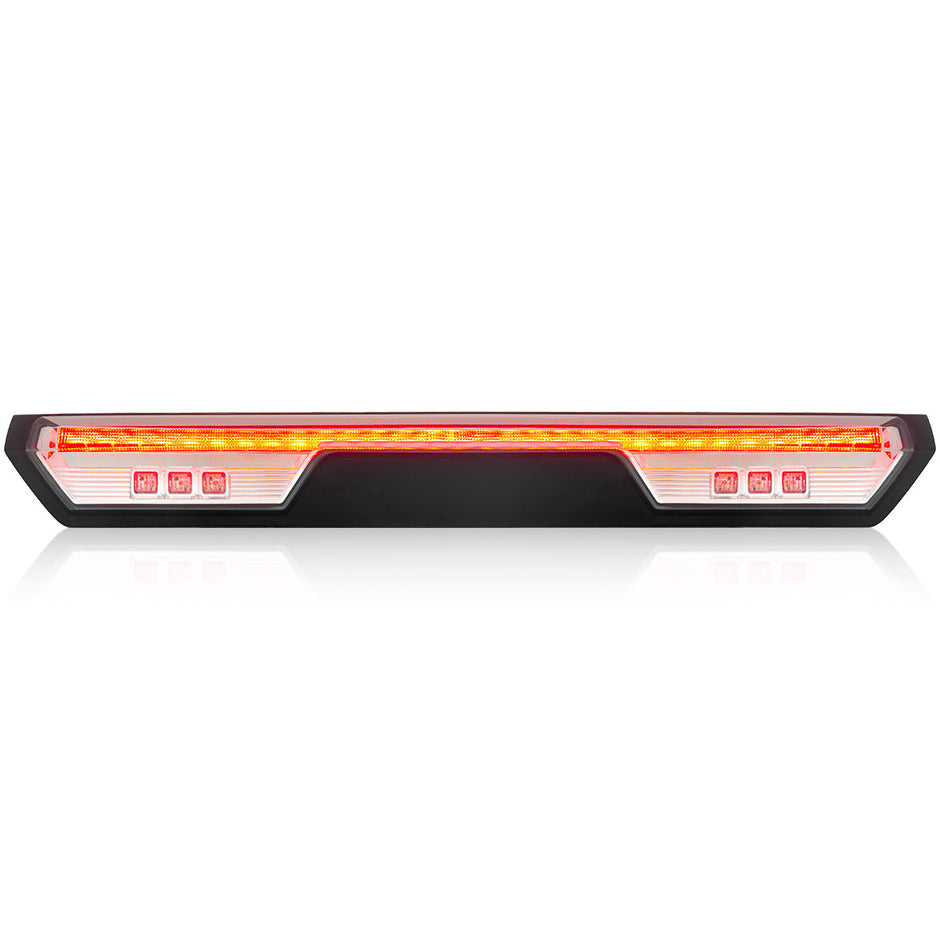 GMC & Chevy 19-24 Sierra & Silverado 1500 (4rd GEN) & 20-24 2500/3500 - ULTRA HIGH POWER Red LED 3rd Brake Light Kit w/ ULTRA HIGH POWER CREE XML White LED Cargo Lights- Clear Lens - Image 3
