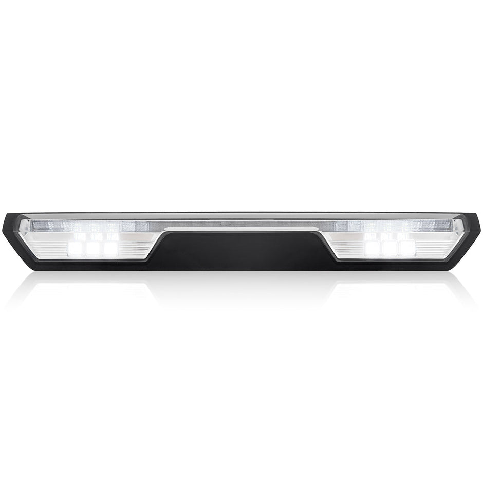 GMC & Chevy 19-24 Sierra & Silverado 1500 (4rd GEN) & 20-24 2500/3500 - ULTRA HIGH POWER Red LED 3rd Brake Light Kit w/ ULTRA HIGH POWER CREE XML White LED Cargo Lights- Clear Lens - Image 4