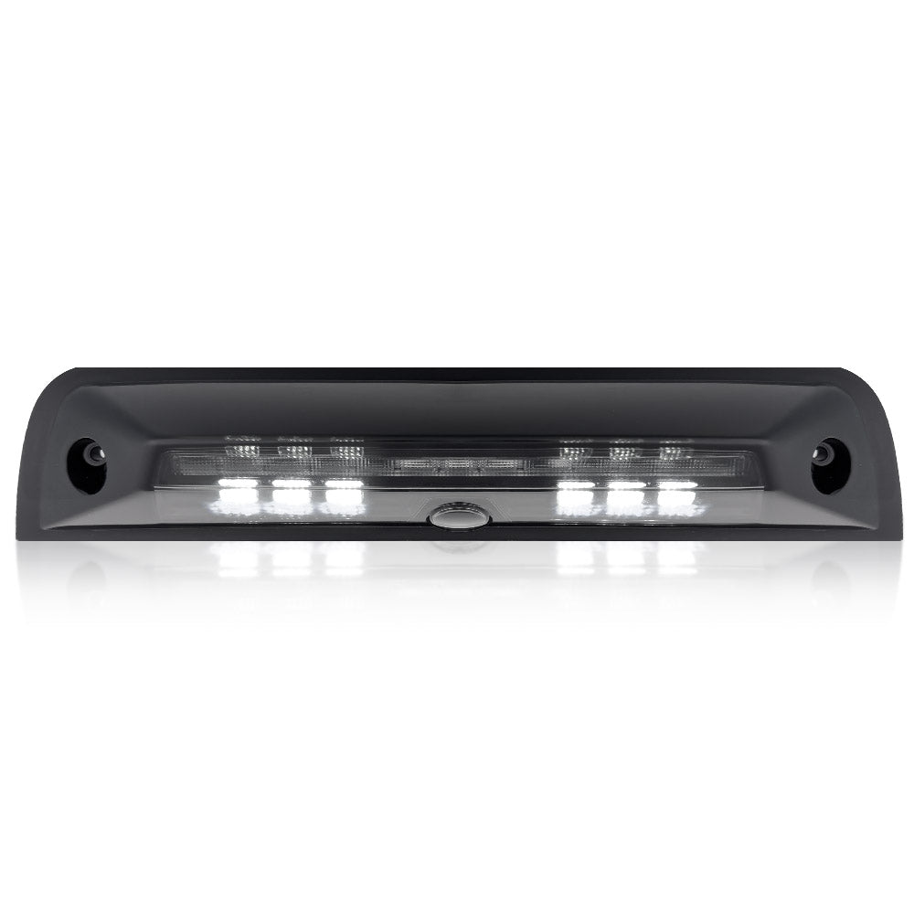 Dodge 19-23 RAM 1500 - ULTRA HIGH POWER Red LED 3rd Brake Light Kit w/ ULTRA HIGH POWER CREE XML White LED Cargo Lights (Replaces LED 3rd Brake Light with Cargo Bed Camera - ATTN: ONLY FITS Models which include Cargo Bed Camera in OEM 3rd Brake Light) - Smoked Lens - Image 4
