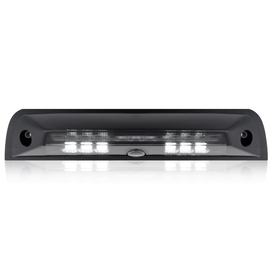 Dodge 19-23 RAM 1500 - ULTRA HIGH POWER Red LED 3rd Brake Light Kit w/ ULTRA HIGH POWER CREE XML White LED Cargo Lights (Replaces LED 3rd Brake Light with Cargo Bed Camera - ATTN: ONLY FITS Models which include Cargo Bed Camera in OEM 3rd Brake Light) - Smoked Lens - Image 4
