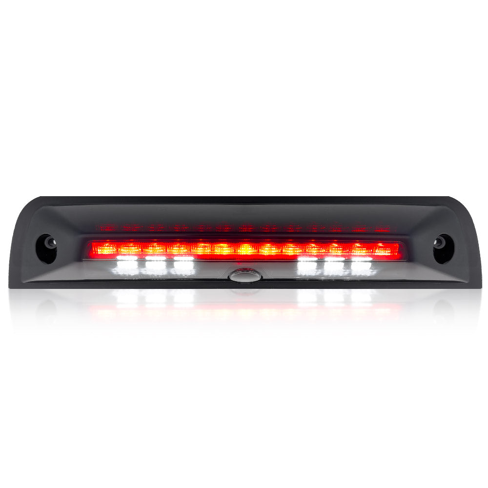 Dodge 19-23 RAM 1500 - ULTRA HIGH POWER Red LED 3rd Brake Light Kit w/ ULTRA HIGH POWER CREE XML White LED Cargo Lights (Replaces LED 3rd Brake Light with Cargo Bed Camera - ATTN: ONLY FITS Models which include Cargo Bed Camera in OEM 3rd Brake Light) - Smoked Lens - Image 2