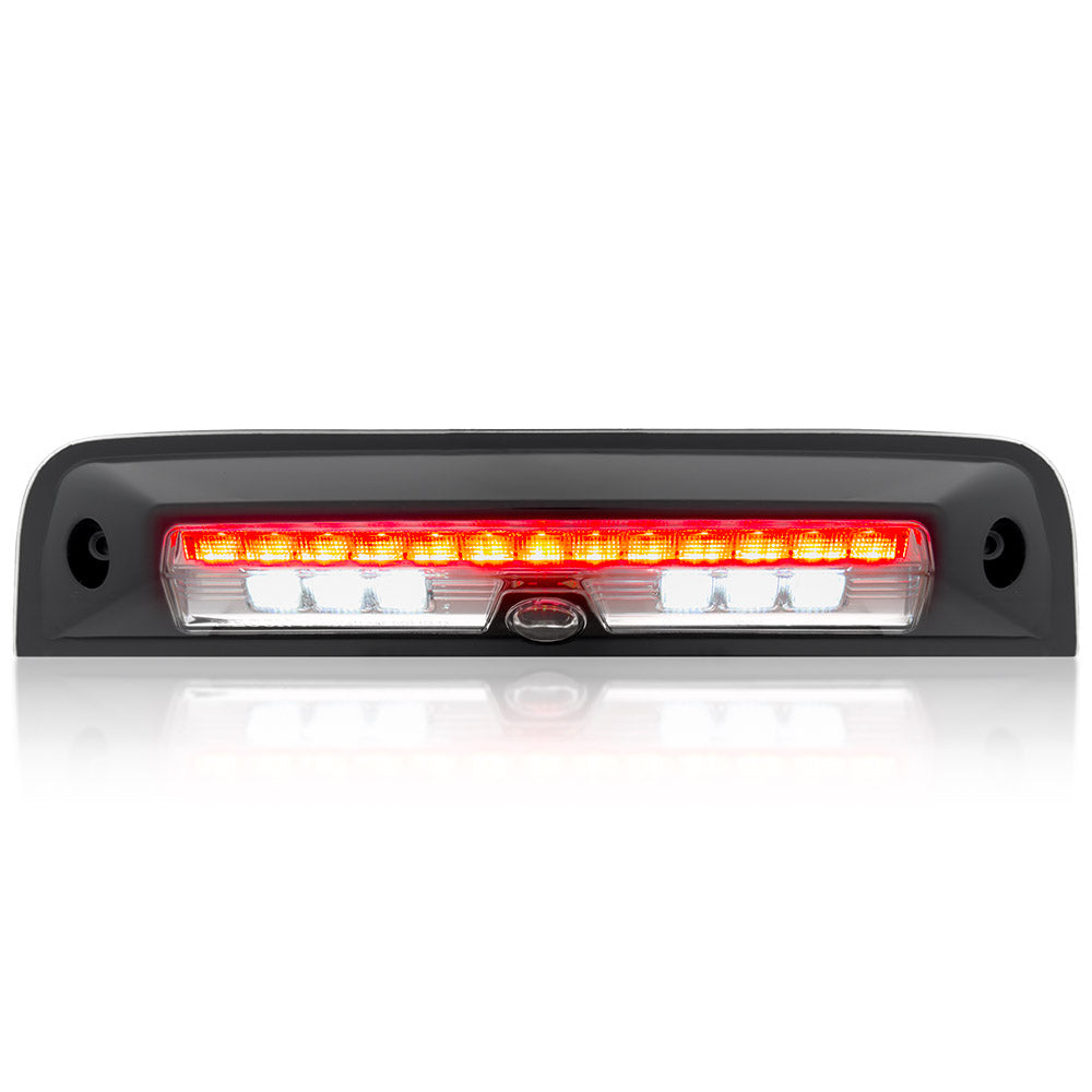 Dodge 19-23 RAM 1500 - ULTRA HIGH POWER Red LED 3rd Brake Light Kit w/ ULTRA HIGH POWER CREE XML White LED Cargo Lights (Replaces LED 3rd Brake Light with Cargo Bed Camera - ATTN: ONLY FITS Models which include Cargo Bed Camera in OEM 3rd Brake Light) - Clear Lens - Image 2