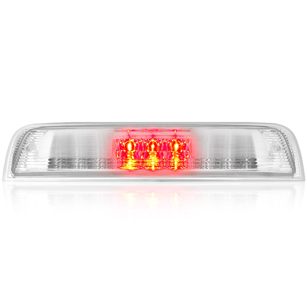 Dodge 09-19 RAM 1500 (Classic Body Style ONLY) & 10-23 RAM 2500/3500 - Red LED 3rd Brake Light Kit w/ White LED Cargo Lights - Clear Lens - Image 3