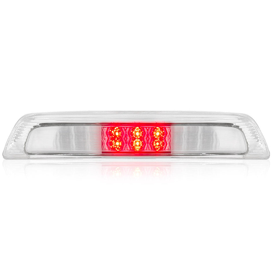 Toyota Tundra 07-21 - Red LED 3rd Brake Light Kit w/ White LED Cargo Lights - Clear Lens - Image 2