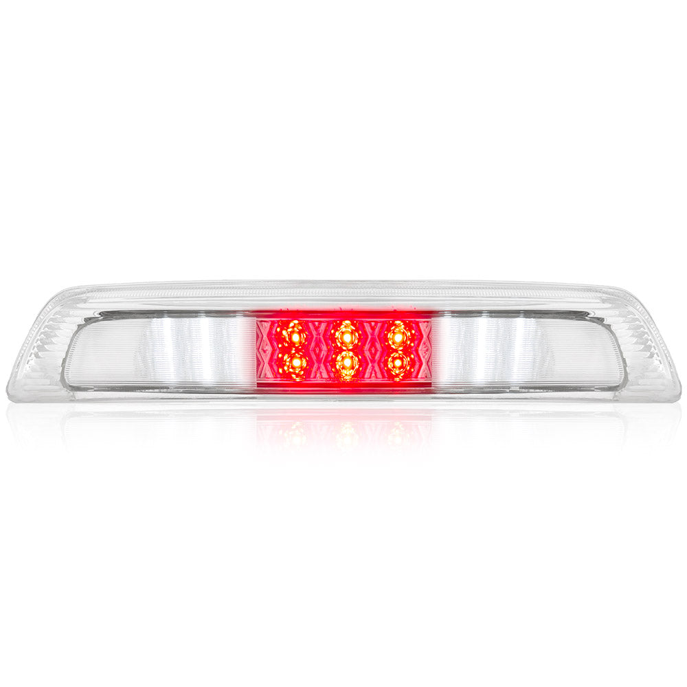 Toyota Tundra 07-21 - Red LED 3rd Brake Light Kit w/ White LED Cargo Lights - Clear Lens - Image 4