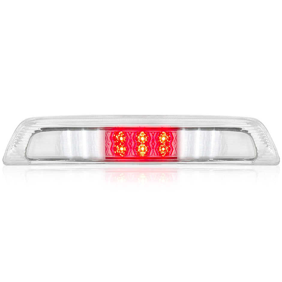 Toyota Tundra 07-21 - Red LED 3rd Brake Light Kit w/ White LED Cargo Lights - Clear Lens - Image 4
