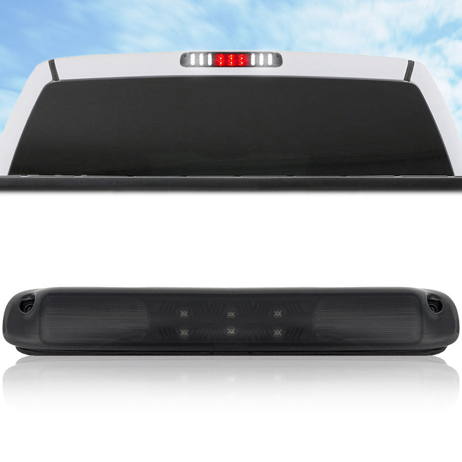 GMC & Chevy 99-06 Sierra & Silverado (Classic Body Style) - Red LED 3rd Brake Light Kit w/ White LED Cargo Lights - Smoked Lens