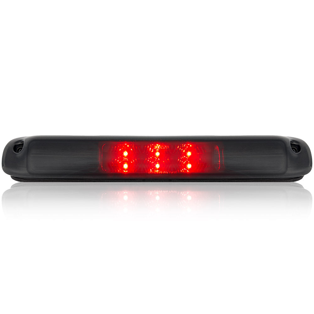 GMC & Chevy 99-06 Sierra & Silverado (Classic Body Style) - Red LED 3rd Brake Light Kit w/ White LED Cargo Lights - Smoked Lens - Image 3