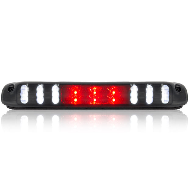 GMC & Chevy 99-06 Sierra & Silverado (Classic Body Style) - Red LED 3rd Brake Light Kit w/ White LED Cargo Lights - Smoked Lens - Image 2