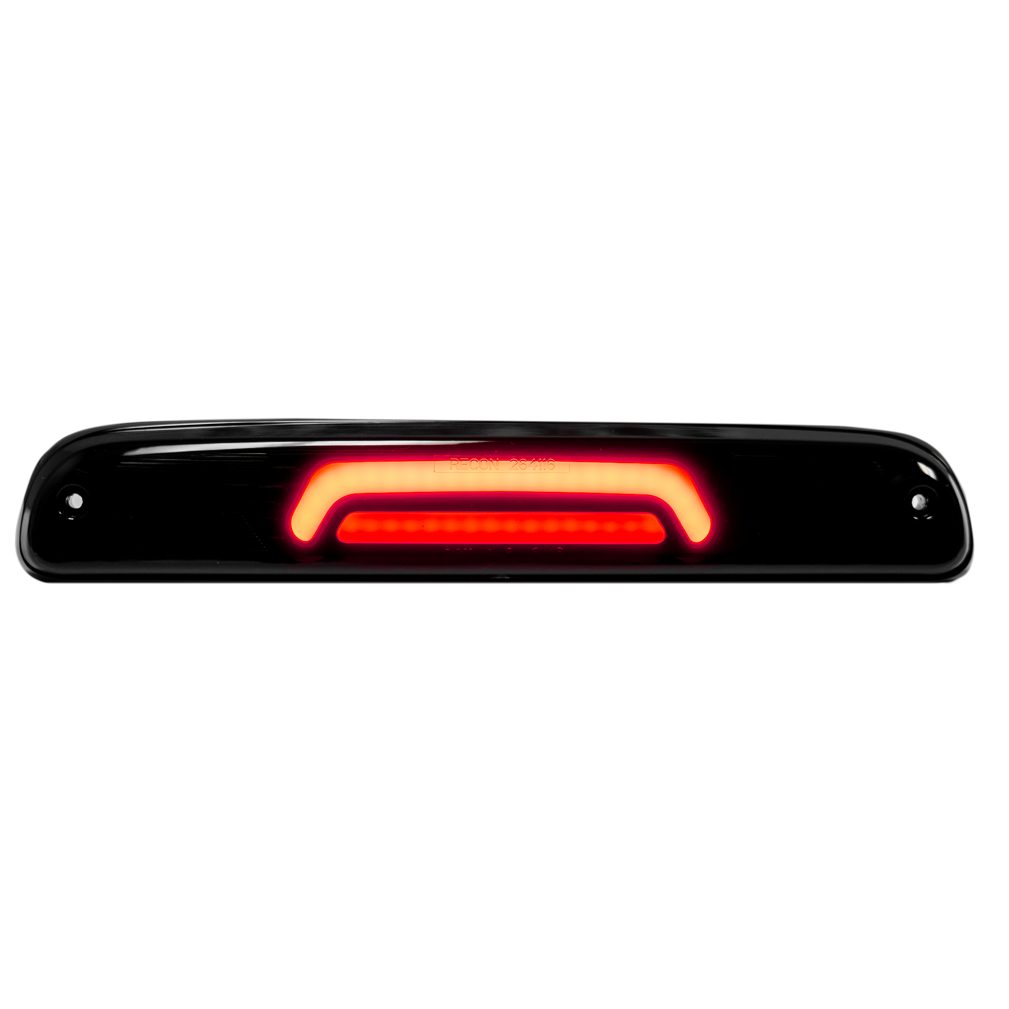 Ford 99-16 Superduty F250HD/350/450/550 & 95-03 Ranger & Ford Explorer Sport Trac 01-05 - ULTRA HIGH POWER SCANNING Red LED 3rd Brake Light Kit w/ ULTRA HIGH POWER CREE XML White LED Cargo Lights - Smoked Lens