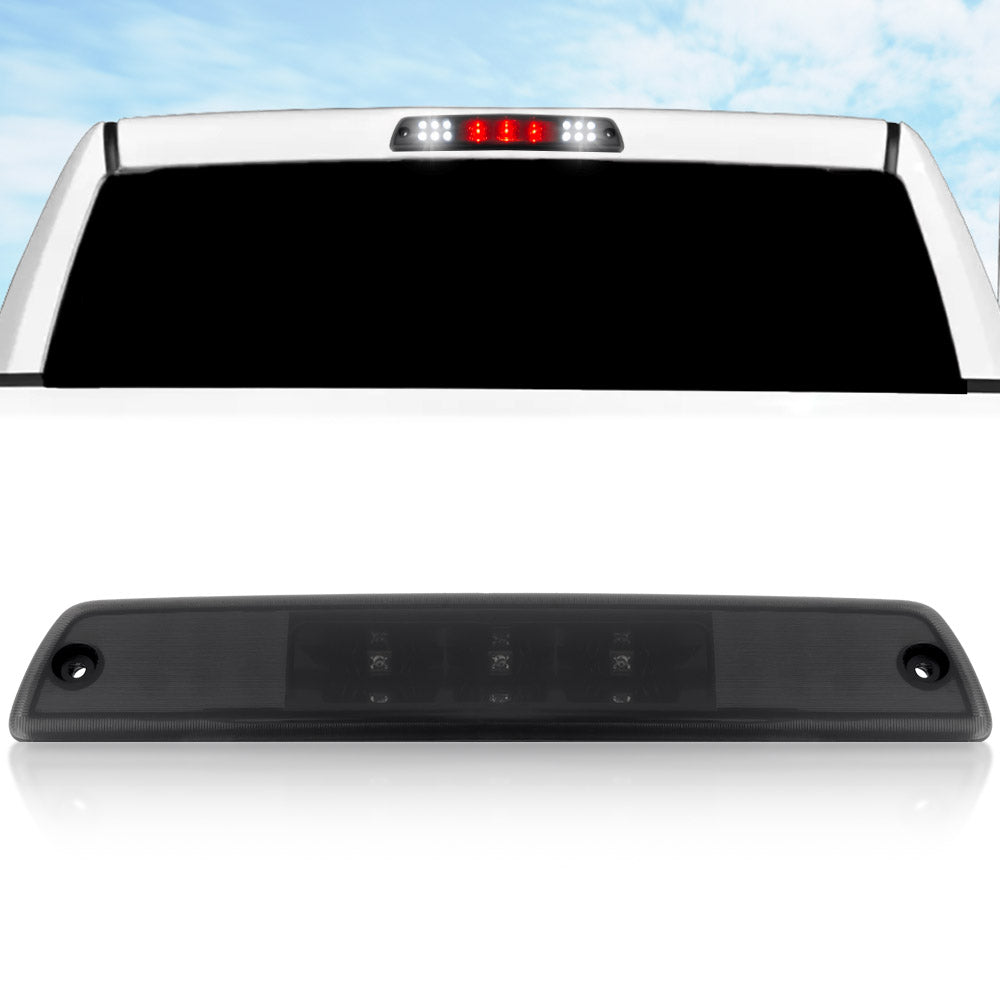 Dodge 94-01 RAM 1500 & 94-02 RAM 2500/3500 - Red LED 3rd Brake Light Kit w/ White LED Cargo Lights - Smoked Lens