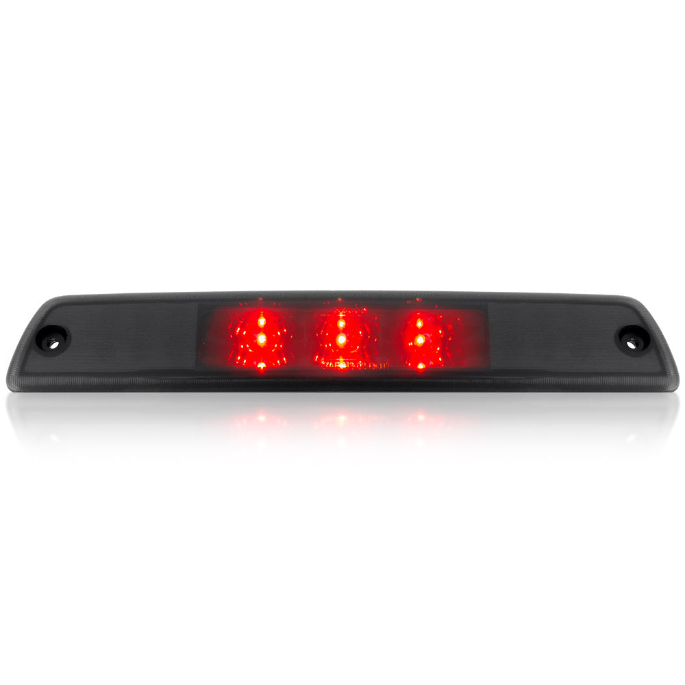 Dodge 94-01 RAM 1500 & 94-02 RAM 2500/3500 - Red LED 3rd Brake Light Kit w/ White LED Cargo Lights - Smoked Lens - Image 3