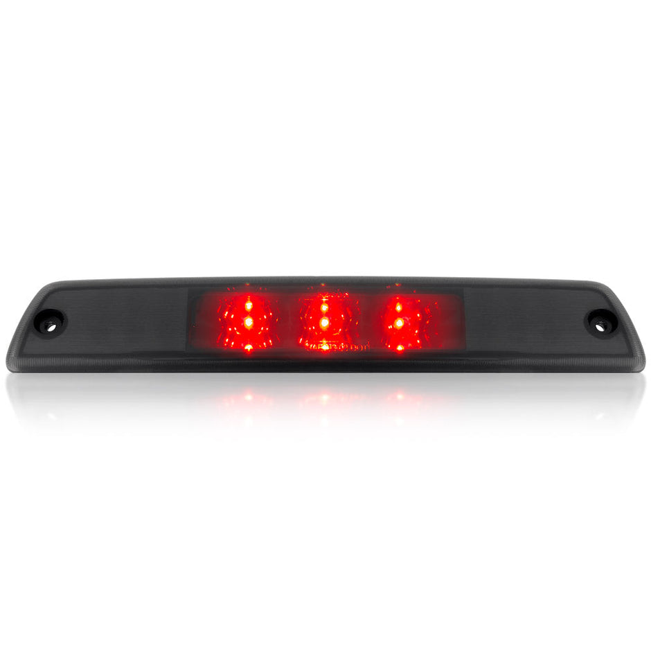 Dodge 94-01 RAM 1500 & 94-02 RAM 2500/3500 - Red LED 3rd Brake Light Kit w/ White LED Cargo Lights - Smoked Lens - Image 3