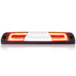 Dodge 94-01 RAM 1500 & 94-02 RAM 2500/3500 - Red LED 3rd Brake Light Kit w/ White LED Cargo Lights - Clear Lens - Image 2