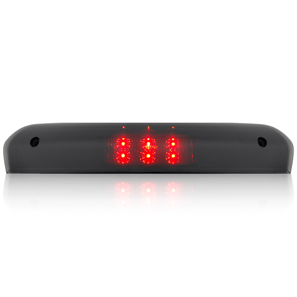 Dodge 02-08 RAM 1500 & 03-09 RAM 2500/3500 - Red LED 3rd Brake Light Kit w/ White LED Cargo Lights - Smoked Lens - Image 4
