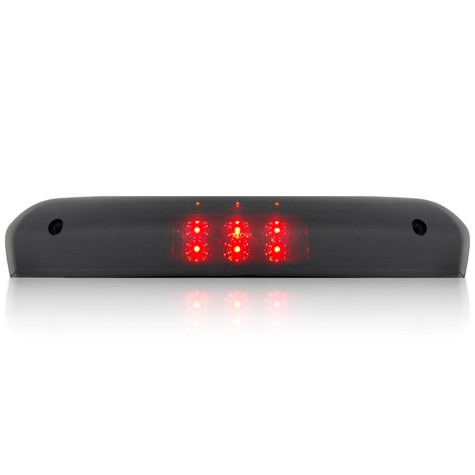Dodge 02-08 RAM 1500 & 03-09 RAM 2500/3500 - Red LED 3rd Brake Light Kit w/ White LED Cargo Lights - Smoked Lens - Image 4
