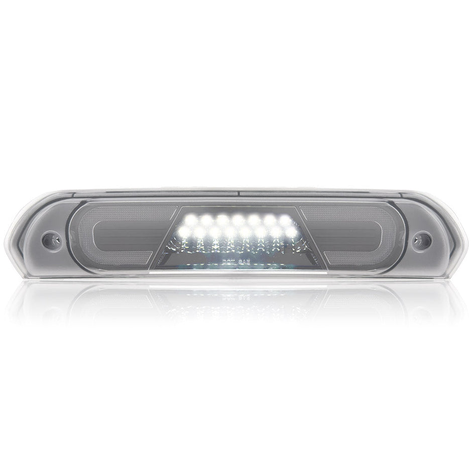 Dodge 02-08 RAM 1500 & 03-09 RAM 2500/3500 - Red LED 3rd Brake Light Kit w/ White LED Cargo Lights - Clear Lens - Image 4