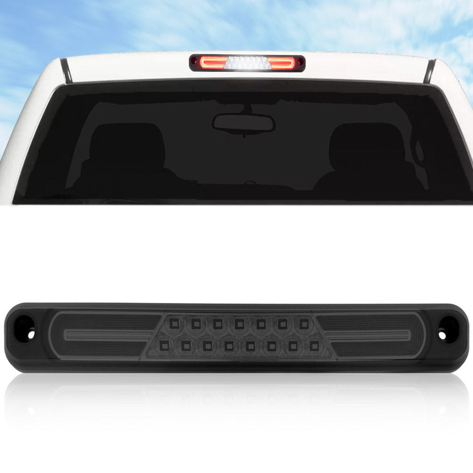GMC & Chevy 94-98 CK Sierra & Silverado (Fits Reg & Crew Cab Only) - Red LED 3rd Brake Light Kit w/ White LED Cargo Lights - Smoked Lens