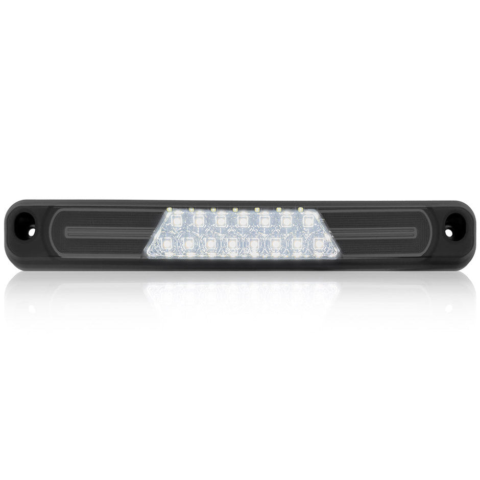 GMC & Chevy 94-98 CK Sierra & Silverado (Fits Reg & Crew Cab Only) - Red LED 3rd Brake Light Kit w/ White LED Cargo Lights - Smoked Lens - Image 3