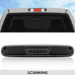 GMC & Chevy 07-13 Sierra & Silverado (2nd GEN) - ULTRA HIGH POWER SCANNING Red LED 3rd Brake Light Kit w/ ULTRA HIGH POWER CREE XML White LED Cargo Lights - Smoked Lens