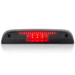 GMC & Chevy 14-18 Sierra & Silverado 1500 (3rd GEN) & 14-19 2500/3500 - HIGH POWER SCANNING Red LED 3rd Brake Light Kit w/ HIGH POWER CREE XML White LED Cargo Lights - Smoked Lens - Image 3