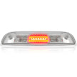GMC & Chevy 14-18 Sierra & Silverado 1500 (3rd GEN) & 14-19 2500/3500 - ULTRA HIGH POWER Red LED 3rd Brake Light Kit w/ ULTRA HIGH POWER CREE XML White LED Cargo Lights - Clear Lens - Image 2