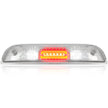 GMC & Chevy 14-18 Sierra & Silverado 1500 (3rd GEN) & 14-19 2500/3500 - ULTRA HIGH POWER Red LED 3rd Brake Light Kit w/ ULTRA HIGH POWER CREE XML White LED Cargo Lights - Clear Lens - Image 4