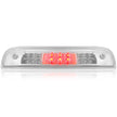 GMC & Chevy 14-18 Sierra & Silverado 1500 (3rd GEN) & 14-19 2500/3500 - Red LED 3rd Brake Light Kit w/ White LED Cargo Lights - Clear Lens - Image 3