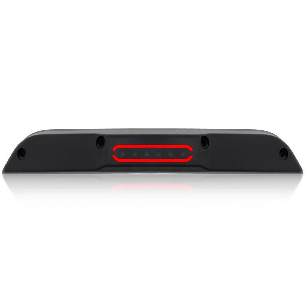 Ford 17-20 RAPTOR - ULTRA HIGH POWER Red LED 3rd Brake Light Kit w/ Red LED Running Lights & ULTRA HIGH POWER CREE XML White LED Cargo Lights - Smoked Lens - Image 3