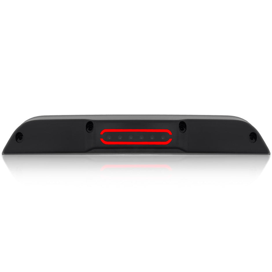 Ford 17-20 RAPTOR - ULTRA HIGH POWER Red LED 3rd Brake Light Kit w/ Red LED Running Lights & ULTRA HIGH POWER CREE XML White LED Cargo Lights - Smoked Lens - Image 3