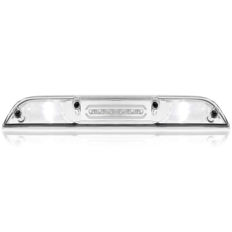 Ford 21-24 F150 & 21-24 SUPERDUTY F250/350/450/550 & 21-24 Ranger & Mavrick 21-24 - ULTRA HIGH POWER Red LED 3rd Brake Light Kit w/ ULTRA HIGH POWER CREE XML White LED Cargo Lights (Replaces both LED & Non-LED 3rd Brake Light - ATTN: DOES NOT FIT Models which include Cargo Bed Camera in OEM 3rd Brake Light) - Clear Lens - Image 4