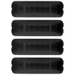 Dodge 94-01 RAM Dually Fender Lenses (4-Piece Set) w/ 2 Red LED Lights & 2 Amber LED Lights - Smoked Lens w/ Black Trim - Image 3
