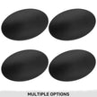 Ford 99-10 Superduty Dually Fender Lenses (4-Piece Set) w/ 2 Red LED Lights & 2 Amber LED Lights - Smoked Lens w/ Black Trim