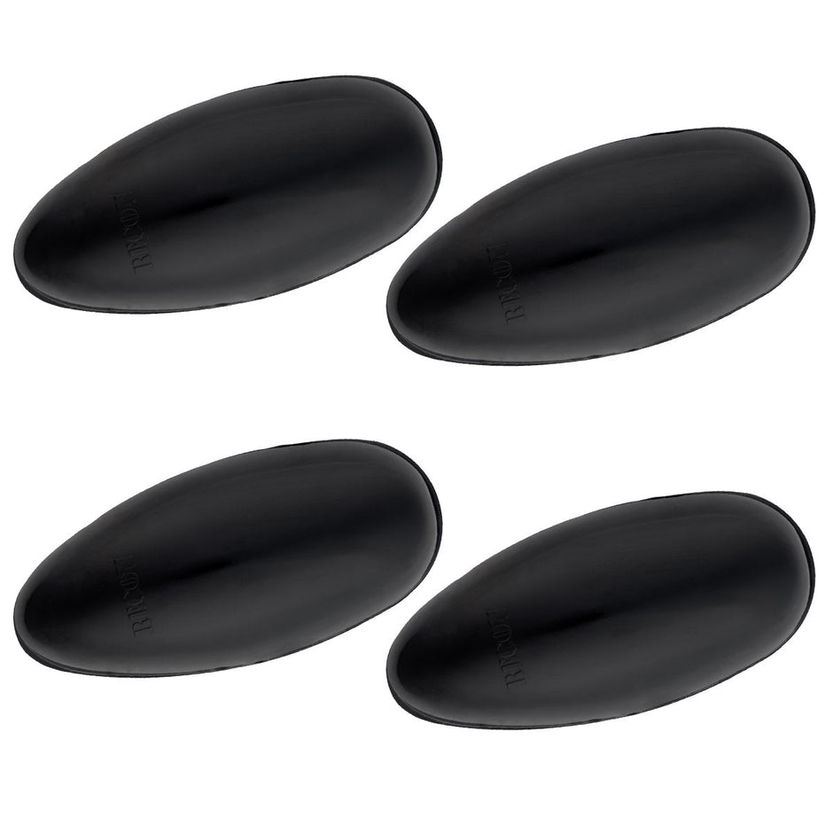 GMC & Chevy 99-14 Sierra & Silverado (1st & 2nd GEN) Dually Fender Lenses (4-Piece Set) w/ 2 Red LED Lights & 2 Amber LED Lights - Smoked Lens w/ Black Trim - Image 3