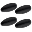 GMC & Chevy 99-14 Sierra & Silverado (1st & 2nd GEN) Dually Fender Lenses (4-Piece Set) w/ 2 Red LED Lights & 2 Amber LED Lights - Smoked Lens w/ Black Trim - Image 3