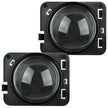 Jeep 07-18 JK Wrangler Round Front Fender Lenses with Amber LED's Located on Front Side Fender - Smoked Lens - Image 5