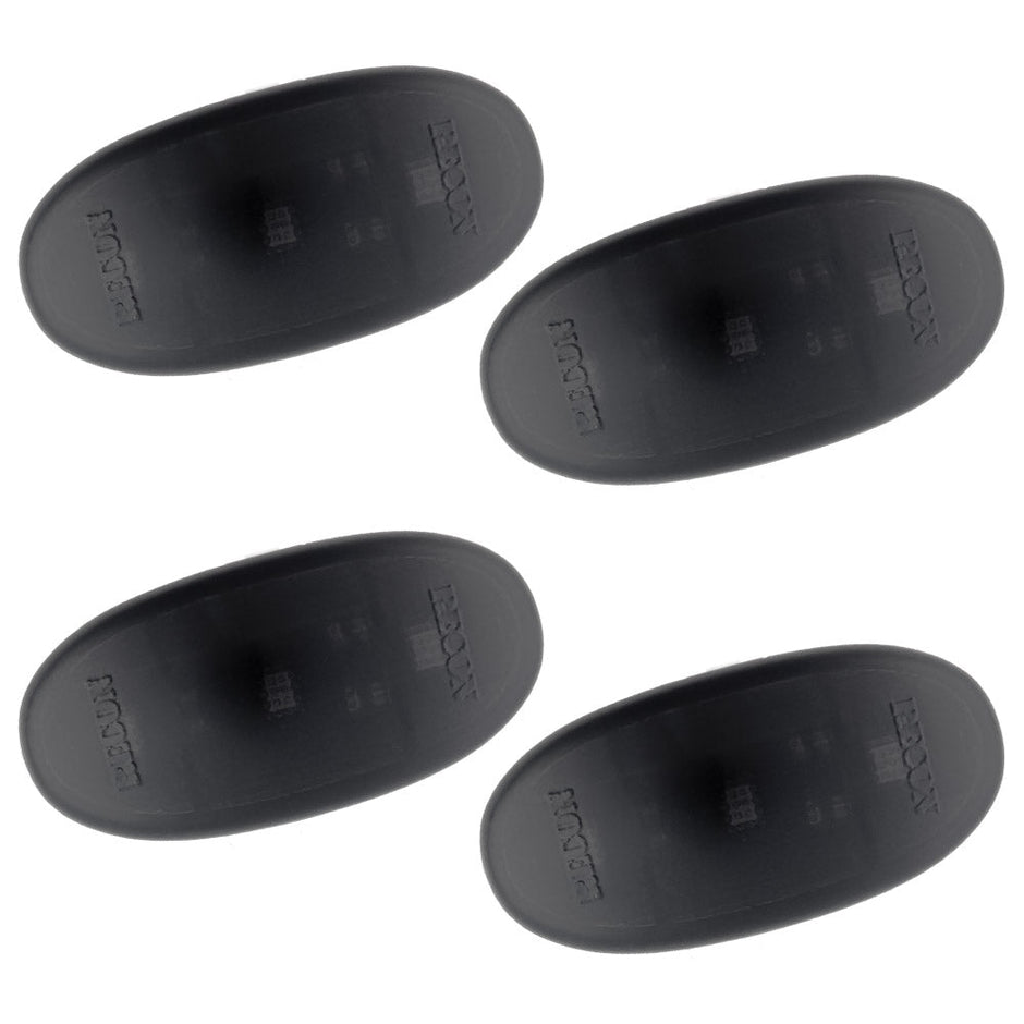 Ford 11-23 Superduty Dually Fender Lenses (4-Piece Set) w/ 4 White LED Lights - Smoked Lens w/ Black Trim - Image 3