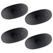 Ford 11-23 Superduty Dually Fender Lenses (4-Piece Set) w/ 4 White LED Lights - Smoked Lens w/ Black Trim - Image 3