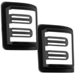 Ford 08-16 F250/F350 Superduty Side Mirror Lenses (2-Piece Set) w/ WHITE LED Running Lights & AMBER Scanning LED Turn Signals - Smoked Lens - Image 3