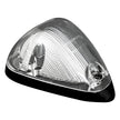 Dodge 94-98 RAM (5-Piece Set) Clear Cab Roof Light Lens with Amber 194 Bulbs - Complete Kit With Wiring & Hardware