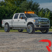 Ford 99-16 Superduty (5-Piece Set) Amber Cab Roof Light Lenses Only & Amber Xenon Bulbs - Image 4