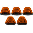 Ford 99-16 Superduty (5-Piece Set) Amber Cab Roof Light Lens with 2-Way Forward & Rear Facing Amber ULTRA High-Power LEDs - (Complete Wiring Kit Sold Separately) - Image 3