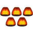 Ford 99-16 Superduty (5-Piece Set) Amber Cab Roof Light Lens with 2-Way Forward & Rear Facing Amber ULTRA High-Power LEDs - (Complete Wiring Kit Sold Separately) - Image 2