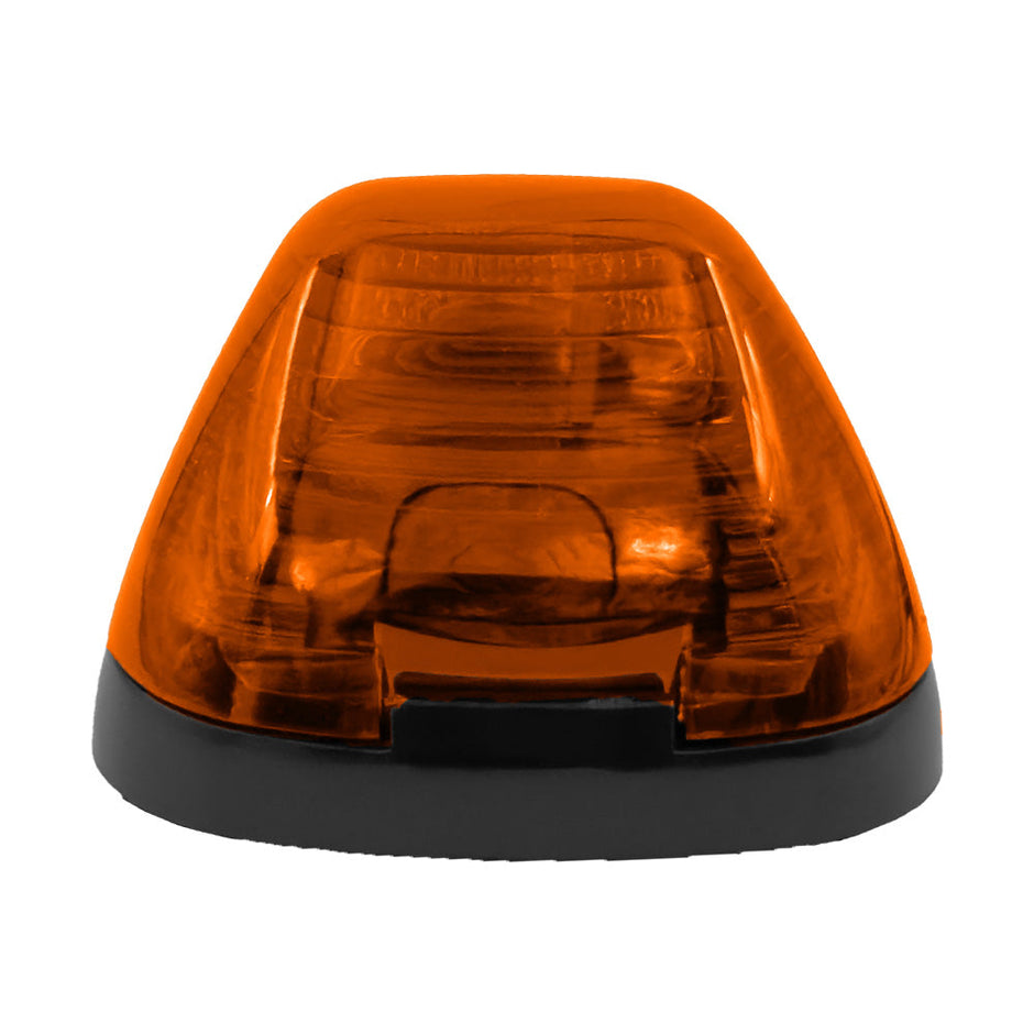 Ford 99-16 Superduty (1-Piece Single Cab Light) Amber Cab Roof Light Lens with 2-Way Forward & Rear Facing Amber ULTRA High-Power LEDs - 1-Piece Single Cab Light ONLY - Image 3