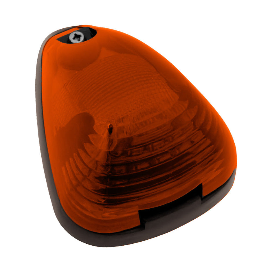 Ford 99-16 Superduty (1-Piece Single Cab Light) Amber Cab Roof Light Lens with 2-Way Forward & Rear Facing Amber ULTRA High-Power LEDs - 1-Piece Single Cab Light ONLY