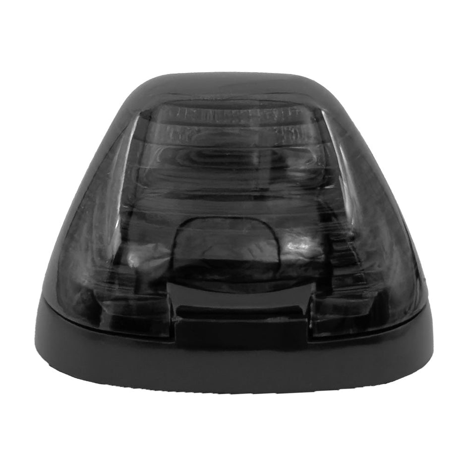 Ford 99-16 Superduty (1-Piece Single Cab Light) Smoked Cab Roof Light Lens with 2-Way Forward & Rear Facing Amber ULTRA High-Power LEDs - 1-Piece Single Cab Light ONLY - Image 2